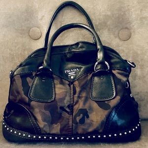 PRADA CAMO Tessuto Tote